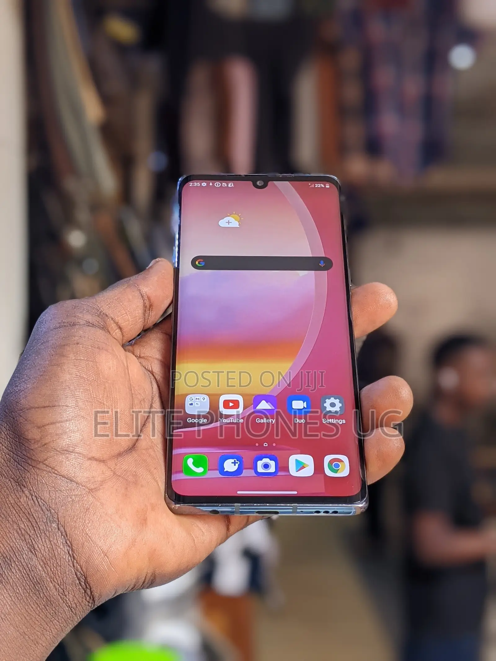 LG Velvet 5G 128 GB Silver