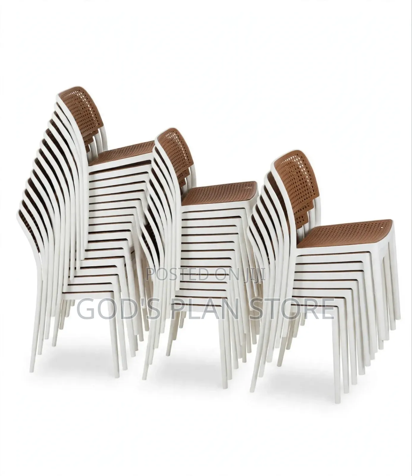 Bistro Design Stackable Plastic Chairs Plastic Chairs