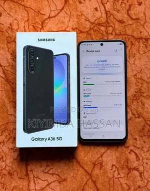 New Samsung Galaxy A36 256 GB Black