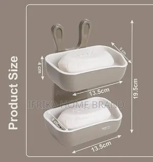 Soap Stand Holder for Bathroom Kitchen Sink Wall Mounted Soap Dish