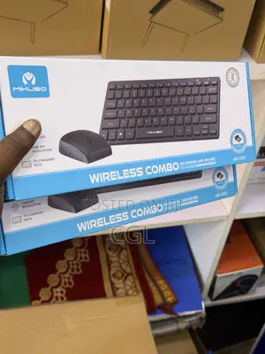 Mini Wireless Keyboard and Mouse Combo