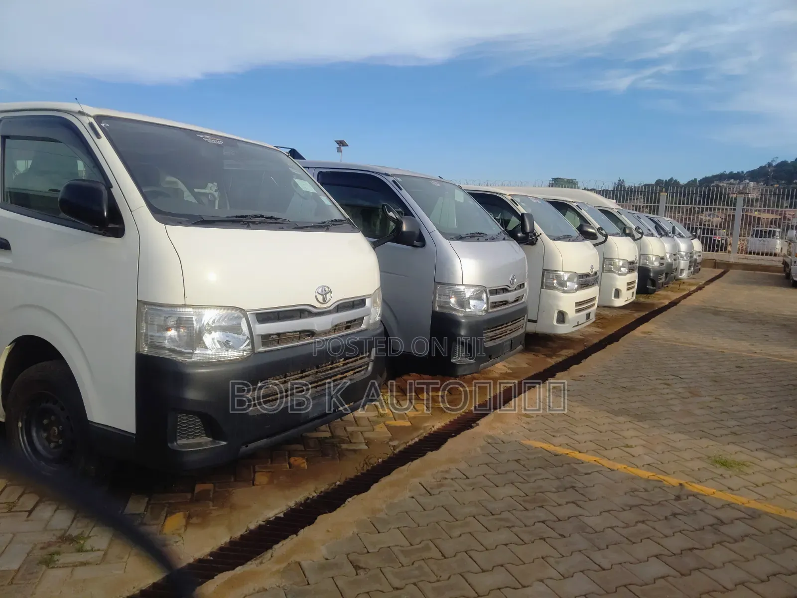New Toyota HiAce 2012 White