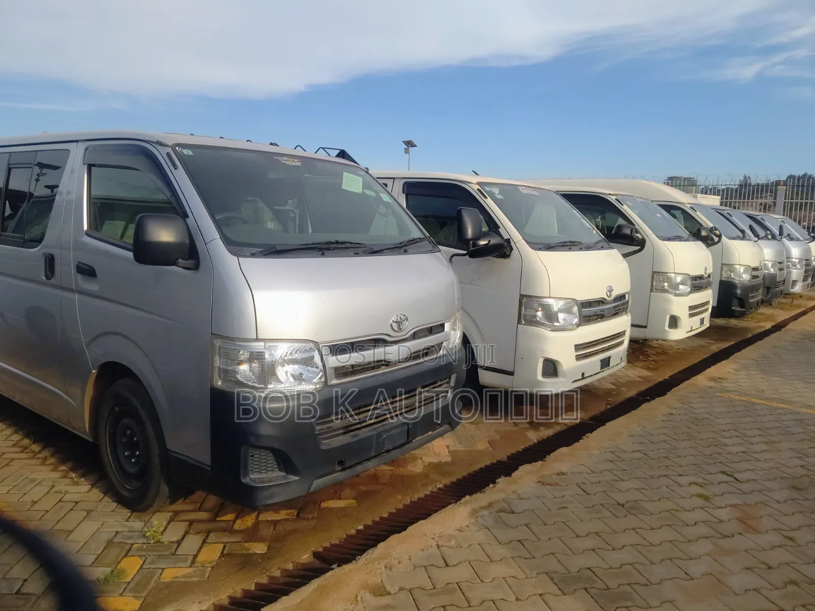 New Toyota HiAce 2012 White