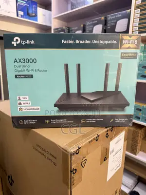 Tplink Archer Ax55 Dual Band Gigabit WiFi 6 Router