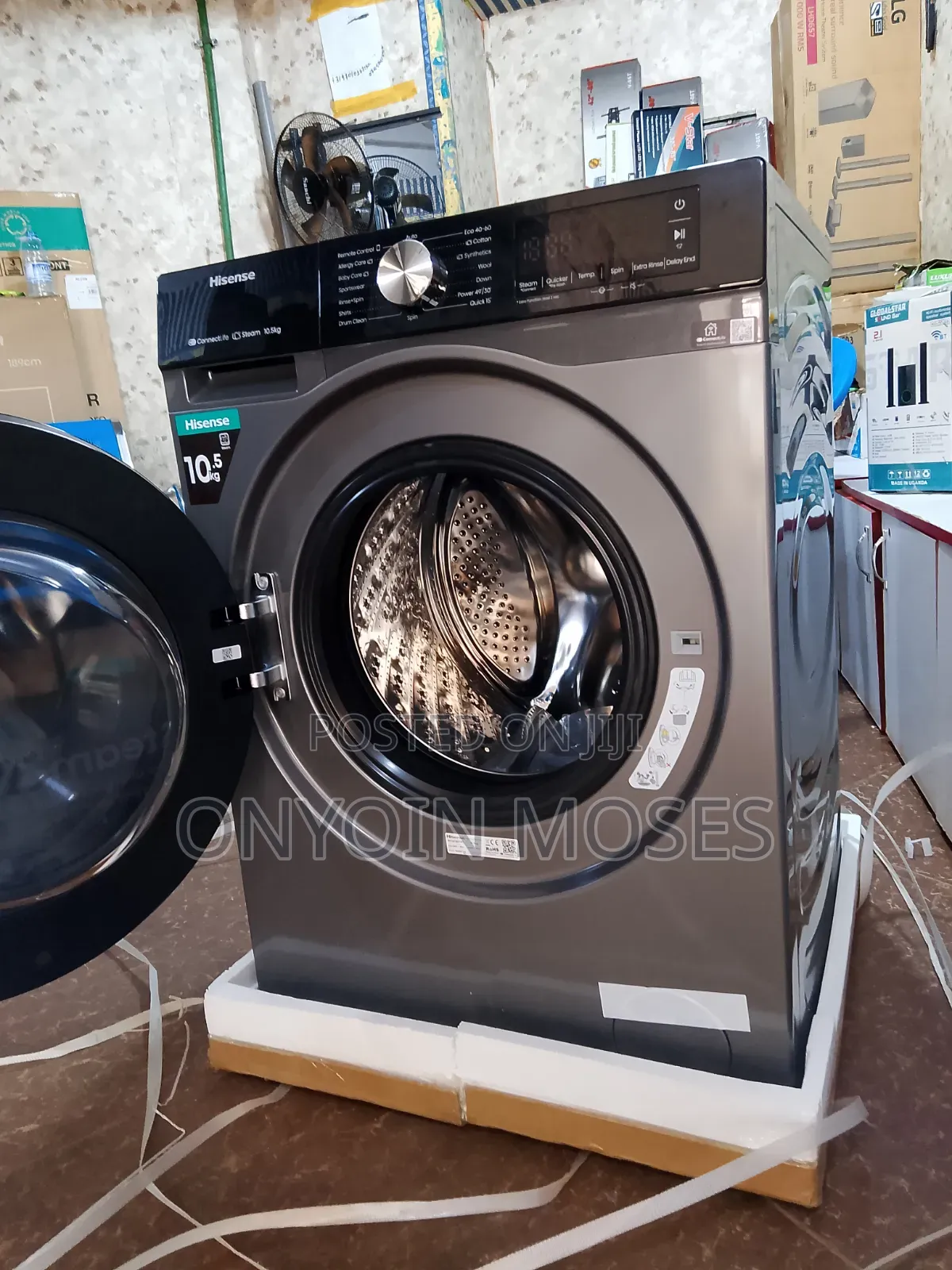 Brand New 10.5Kg Hisense Washing Machine Front Loader
