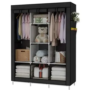 3 Column Metallic Wardrobe