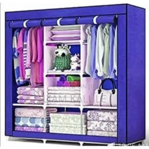 3 Column Metallic Wardrobe