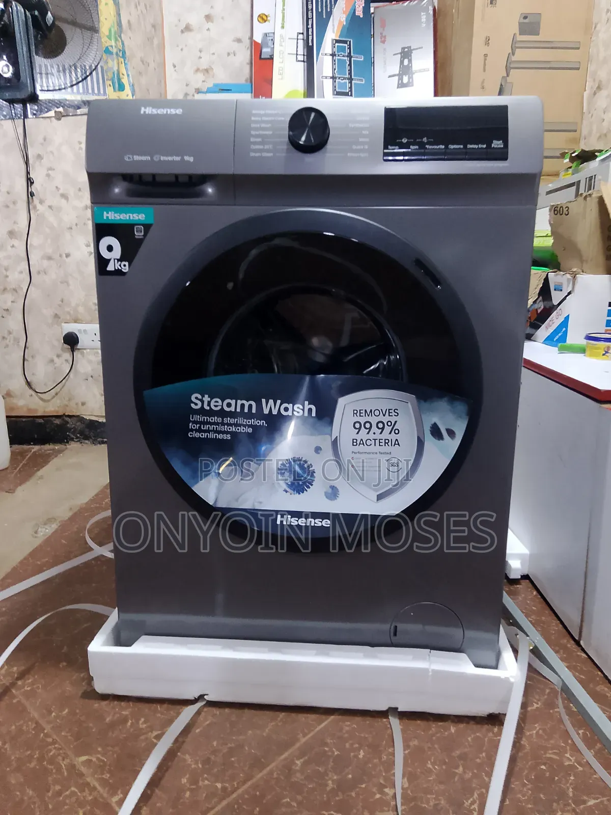 9Kgs Hisense Front Loader Washing Machine