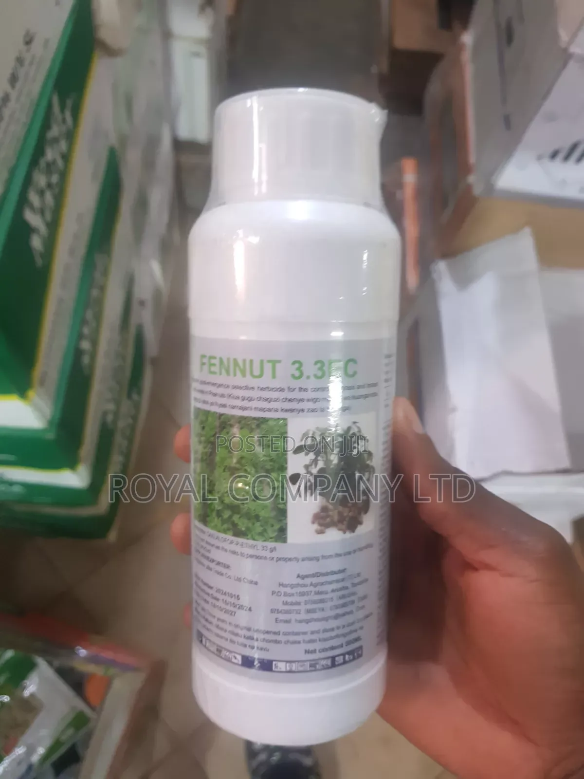 Fennut 3.3Ec Herbicide Remover in Groundnuts