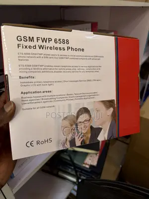 GSM FWP 6588 Desktop GSM Wireless Simcard Landline Phone