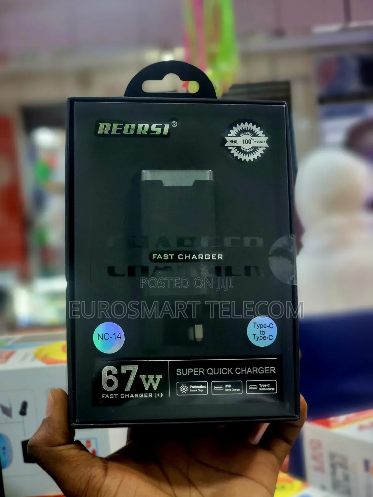 Recrsi 67 Wats Super Fast Charger