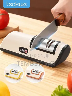 Electric Rechargeable Professional Knife Sharpener.