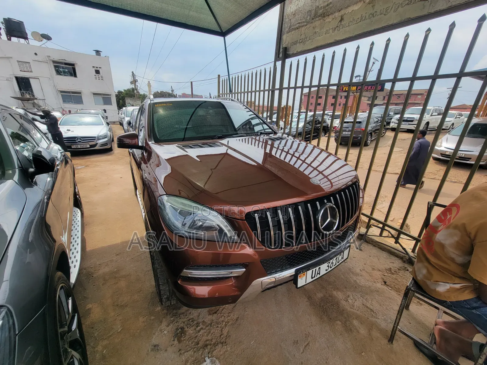 Mercedes-Benz M Class 2015 Maroon