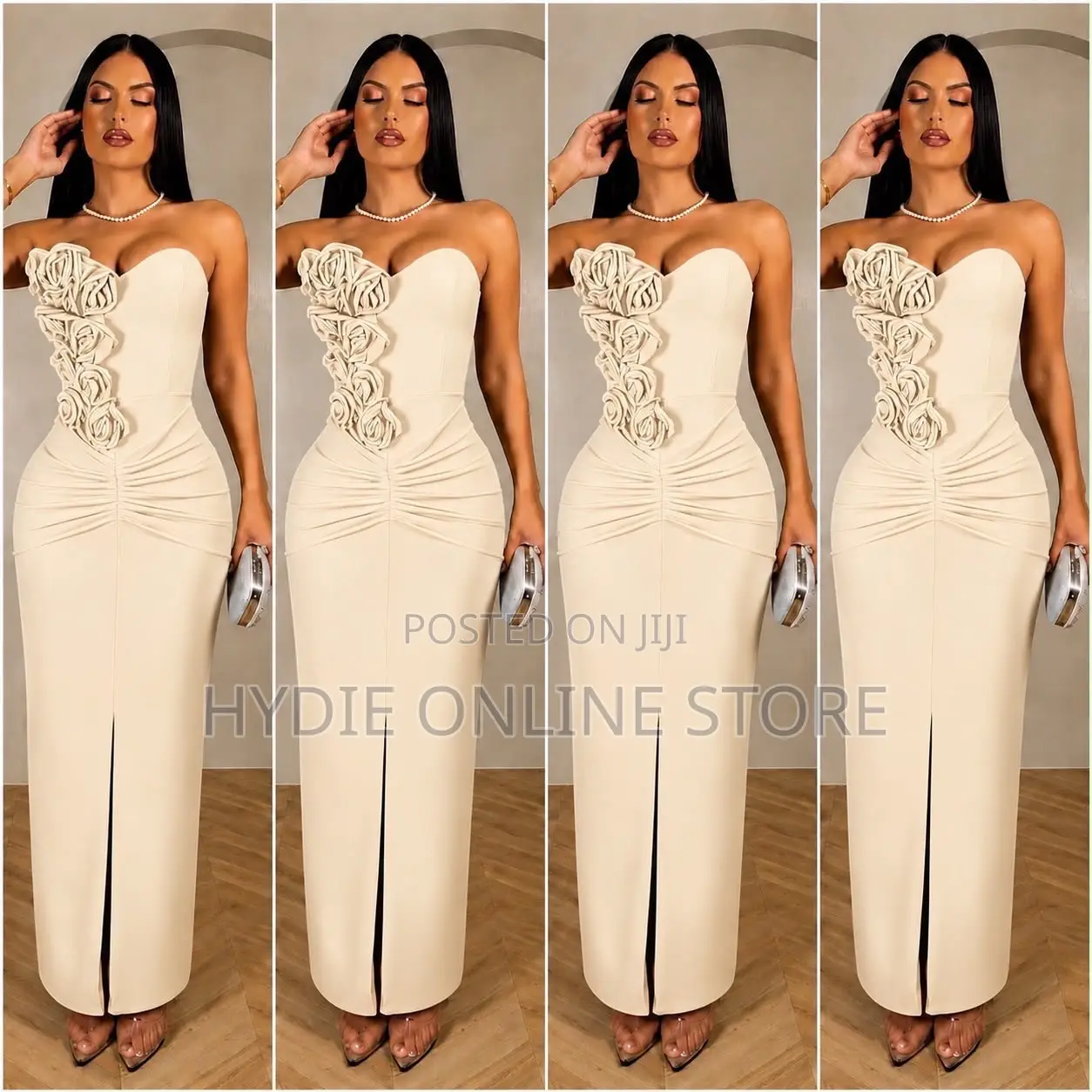 Armless Bodycon Floral Dress