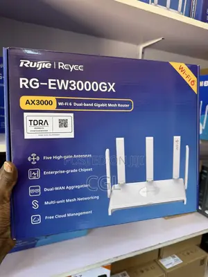 Ruijie Reyee Rg-Ew3000gx Ax3000 WiFi Gigabit Acesspoint Router