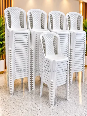 Stackable Hard Plastic Chairs Plastic Chairs 1Pcs