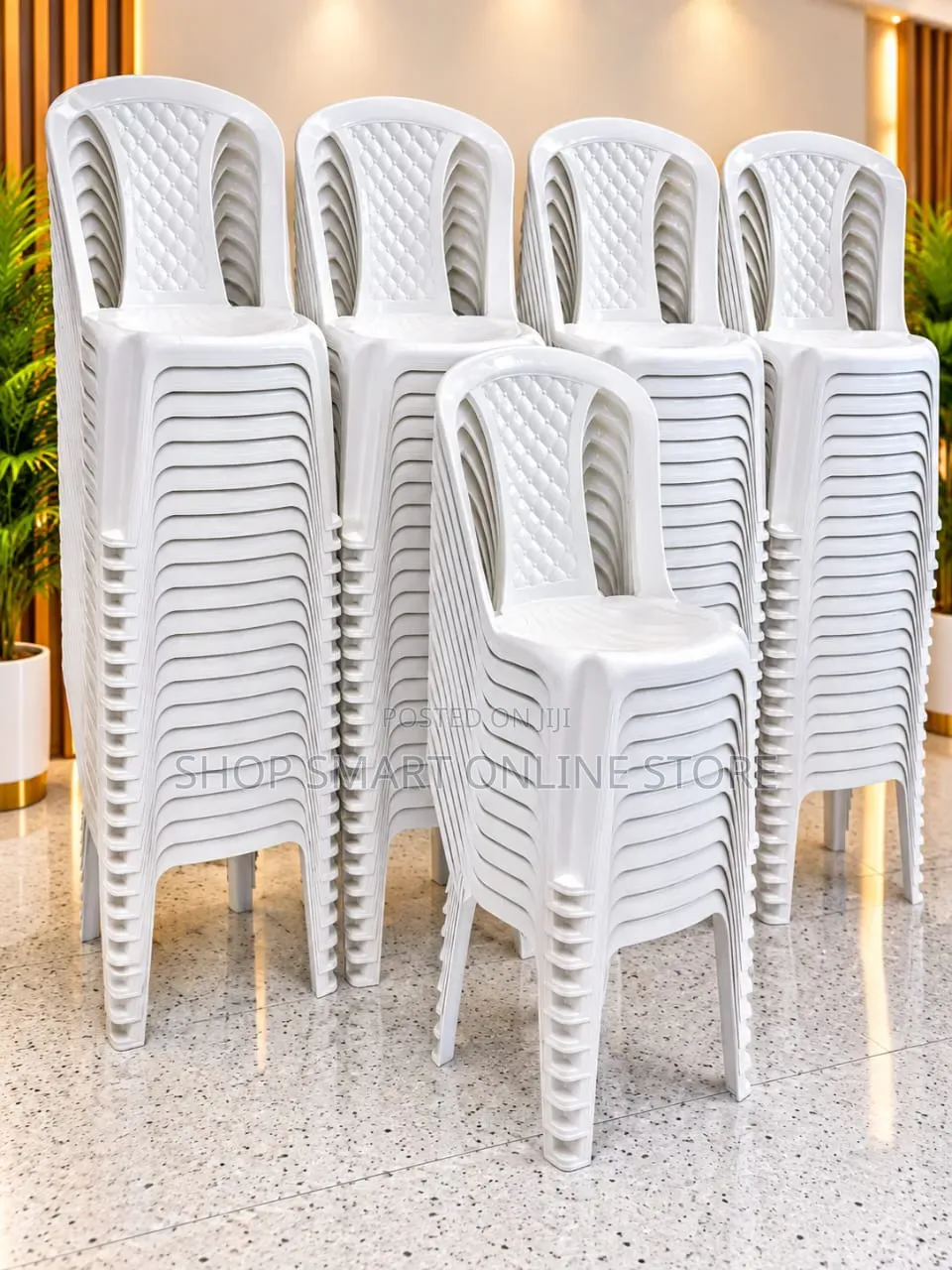 Stackable Hard Plastic Chairs Plastic Chairs 1Pcs