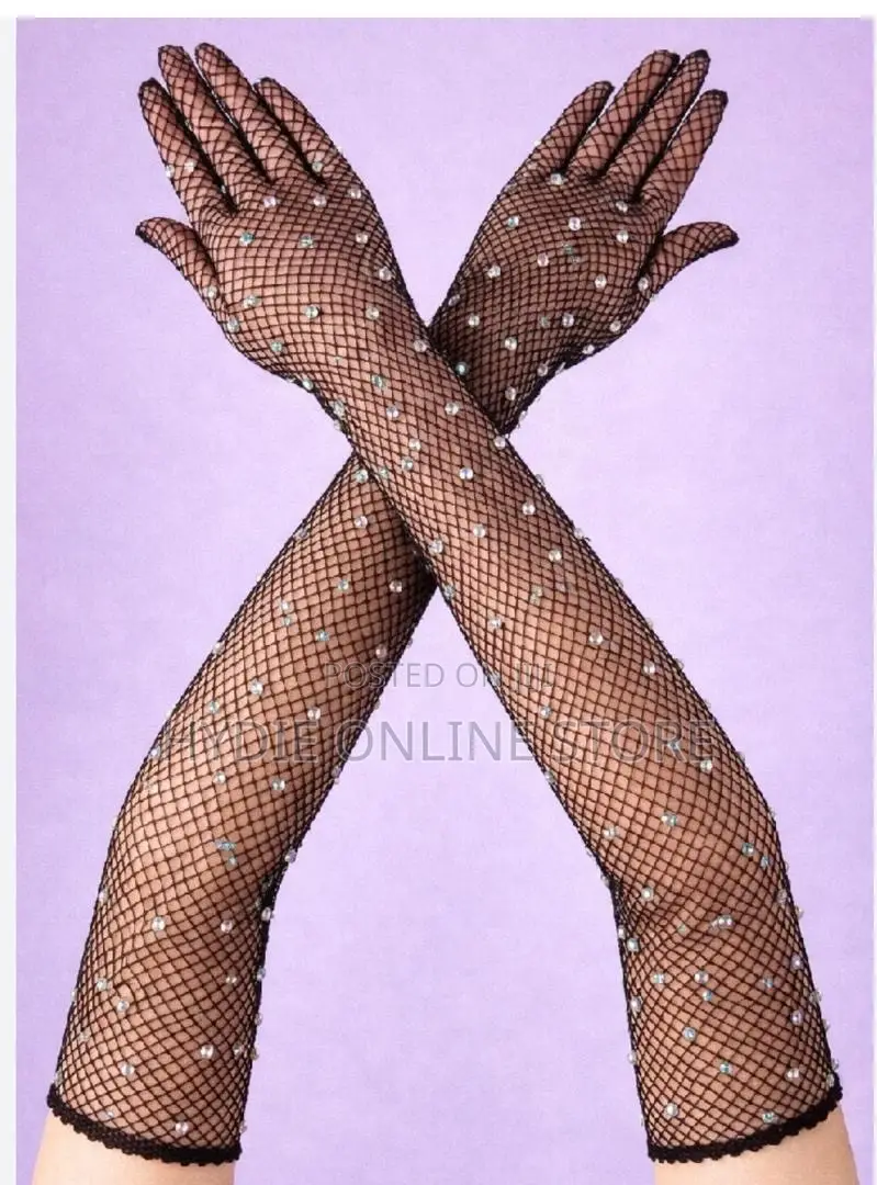 Ladies Net Short and Long Gloves