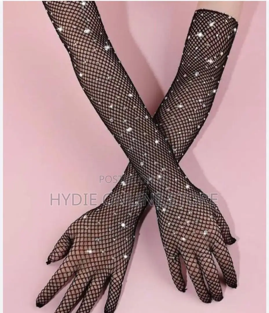Ladies Net Short and Long Gloves