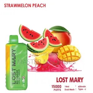 Lost Mary Mt Turbo 15000puffs Vape in Watermelon Peach Flavor