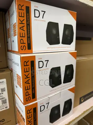 D7 Mini Portable USB Computer Laptop Speakers