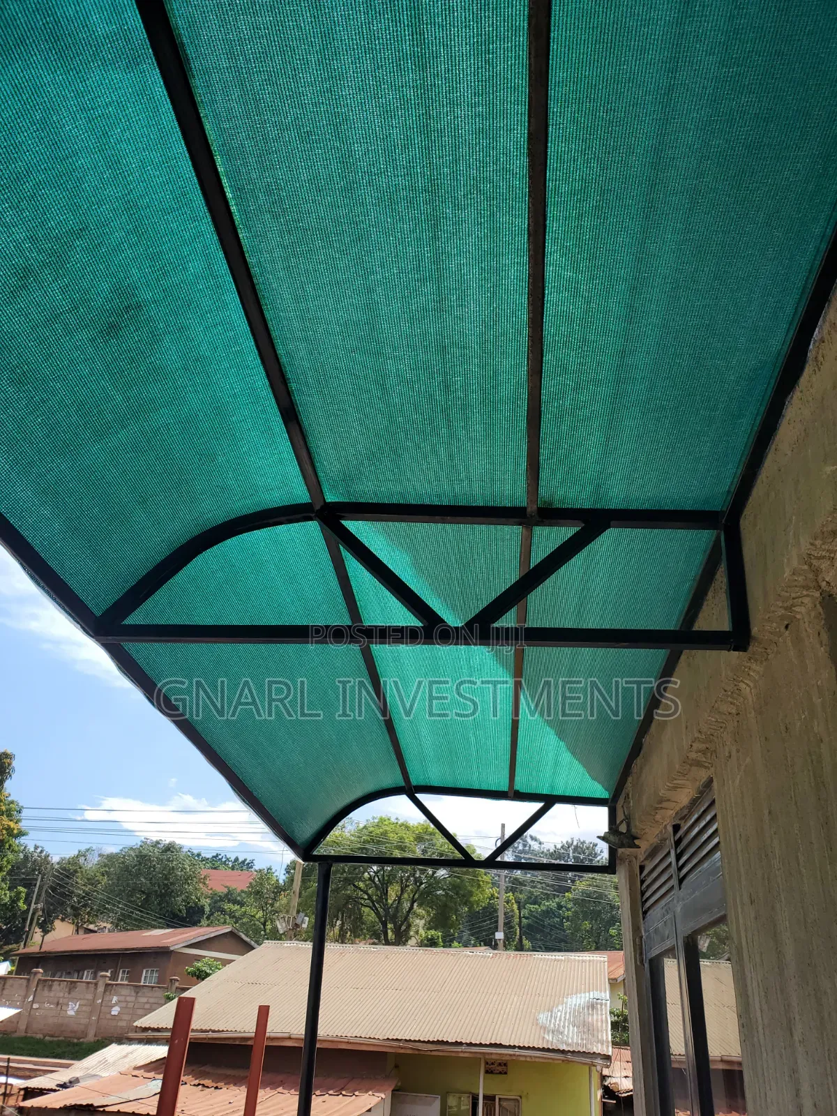 Shade Making,setting Installation Services With Carport, Transparent