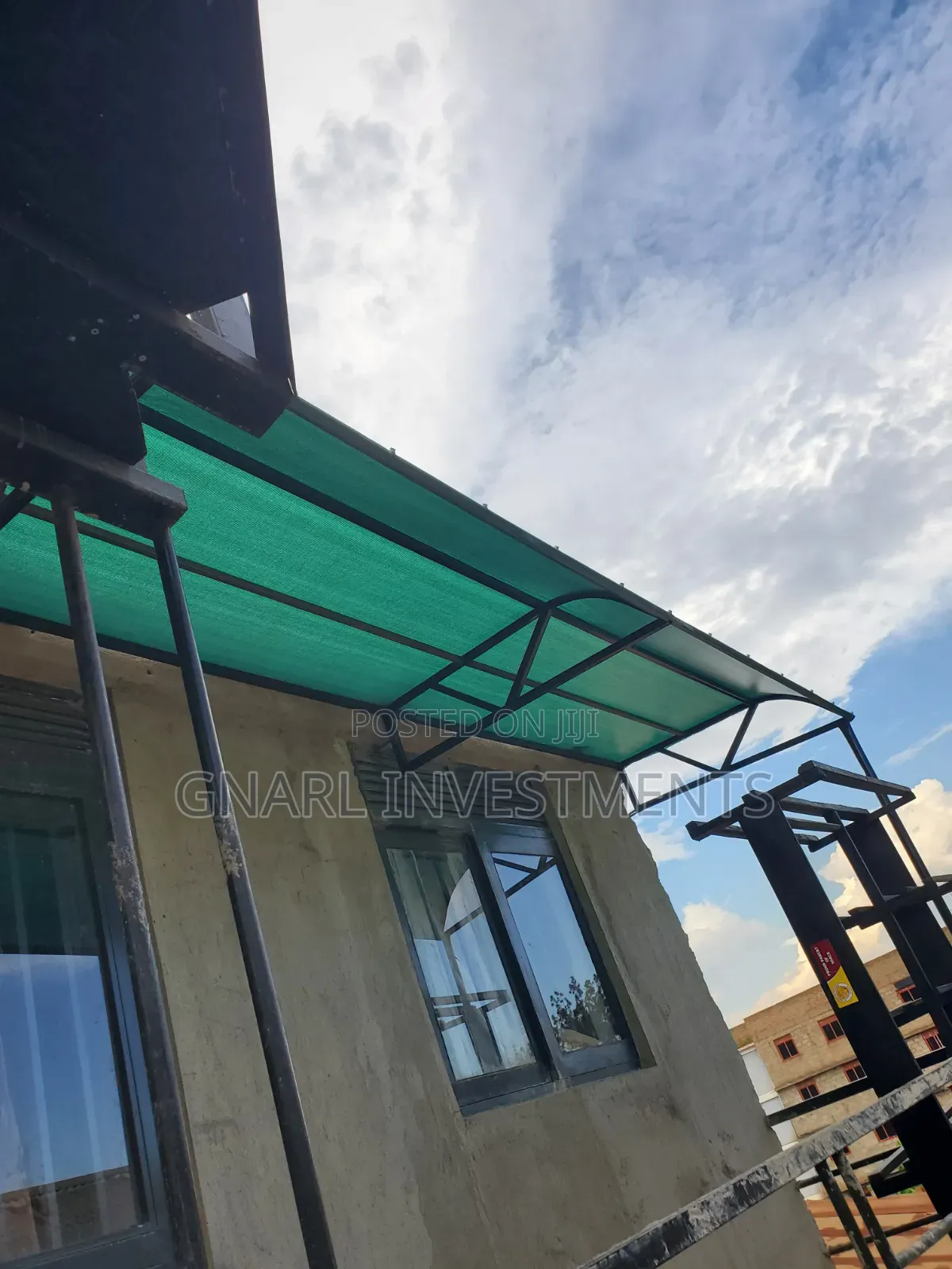 Shade Making,setting Installation Services With Carport, Transparent