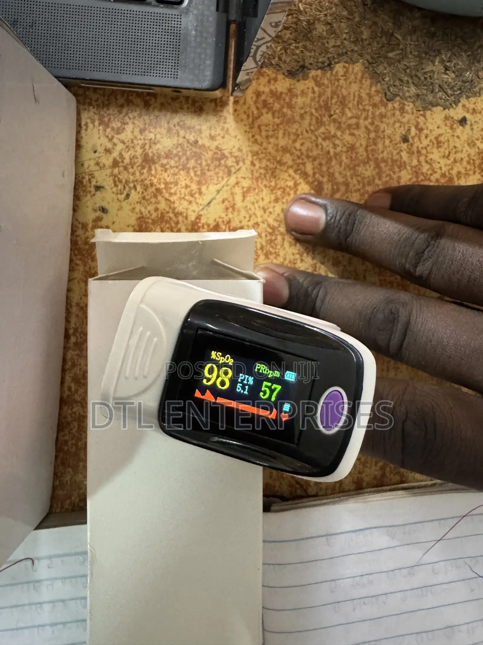 Pulseoximeter Finger Tip
