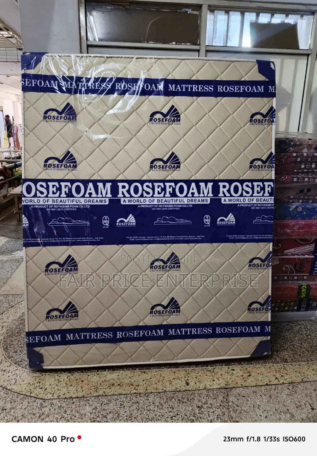 5x6x8 Inches / Premium Mattresses Smart / Rosefoam Mattress
