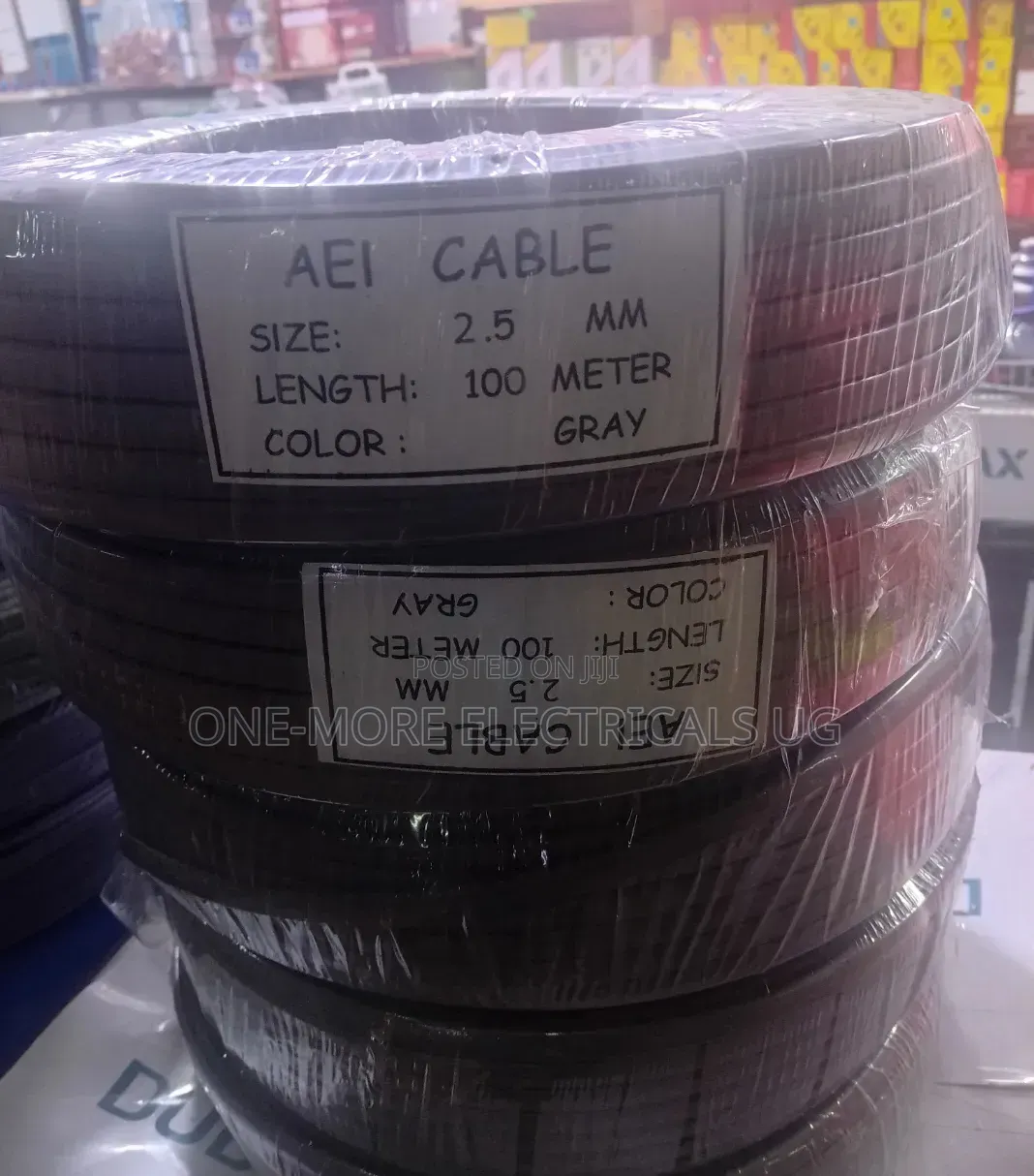 Twin Cable 2.5mm 100mtrs Sunrise Brand