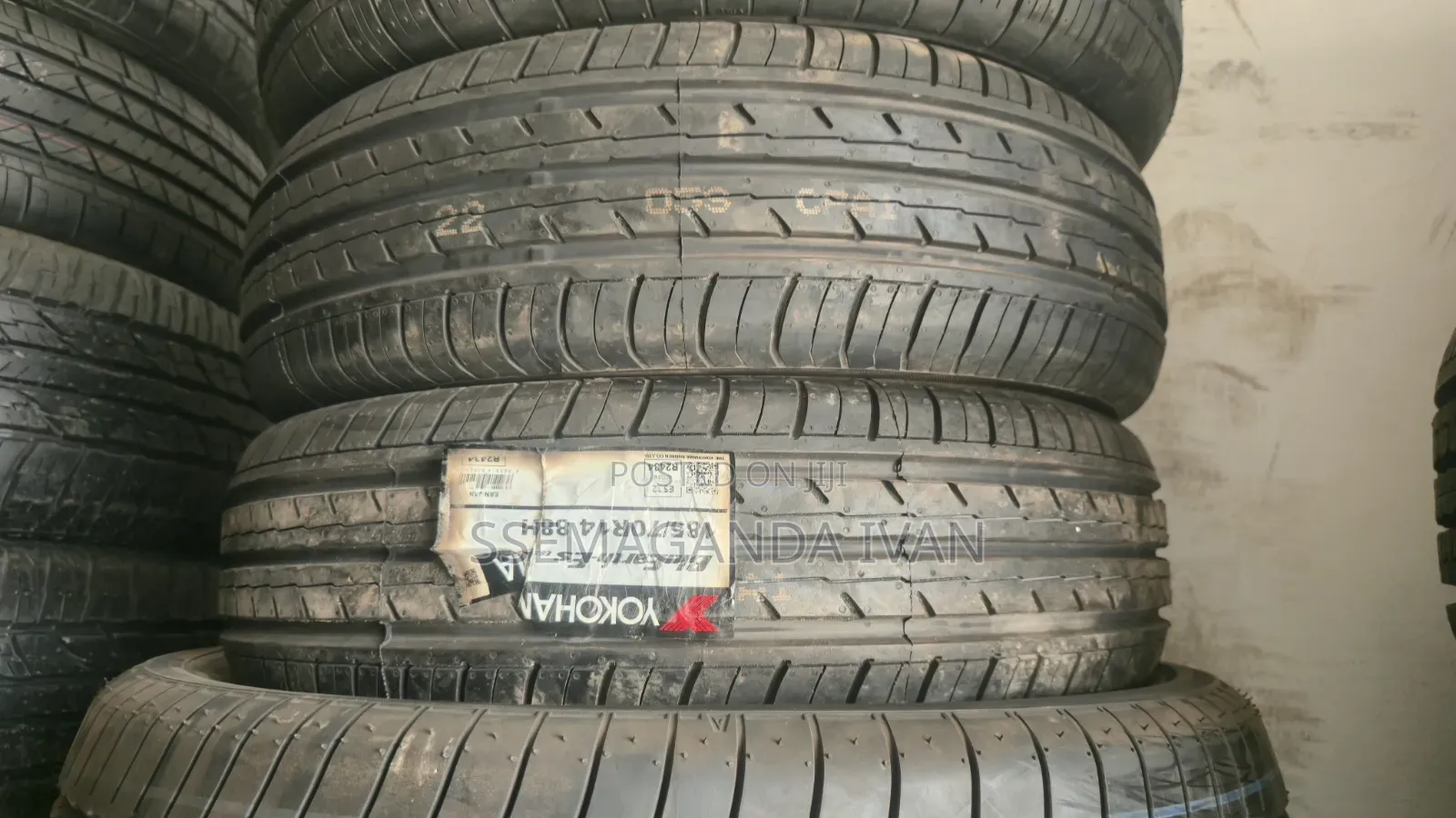 185/70r14 Brand New Yokohama Blue Earth
