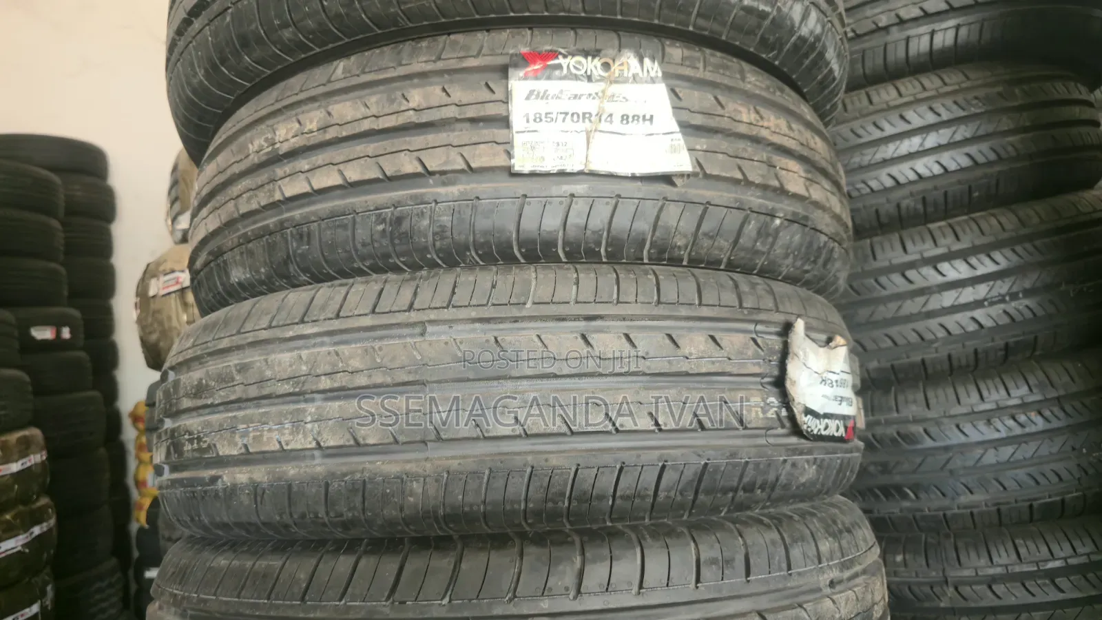 185/70r14 Brand New Yokohama Blue Earth