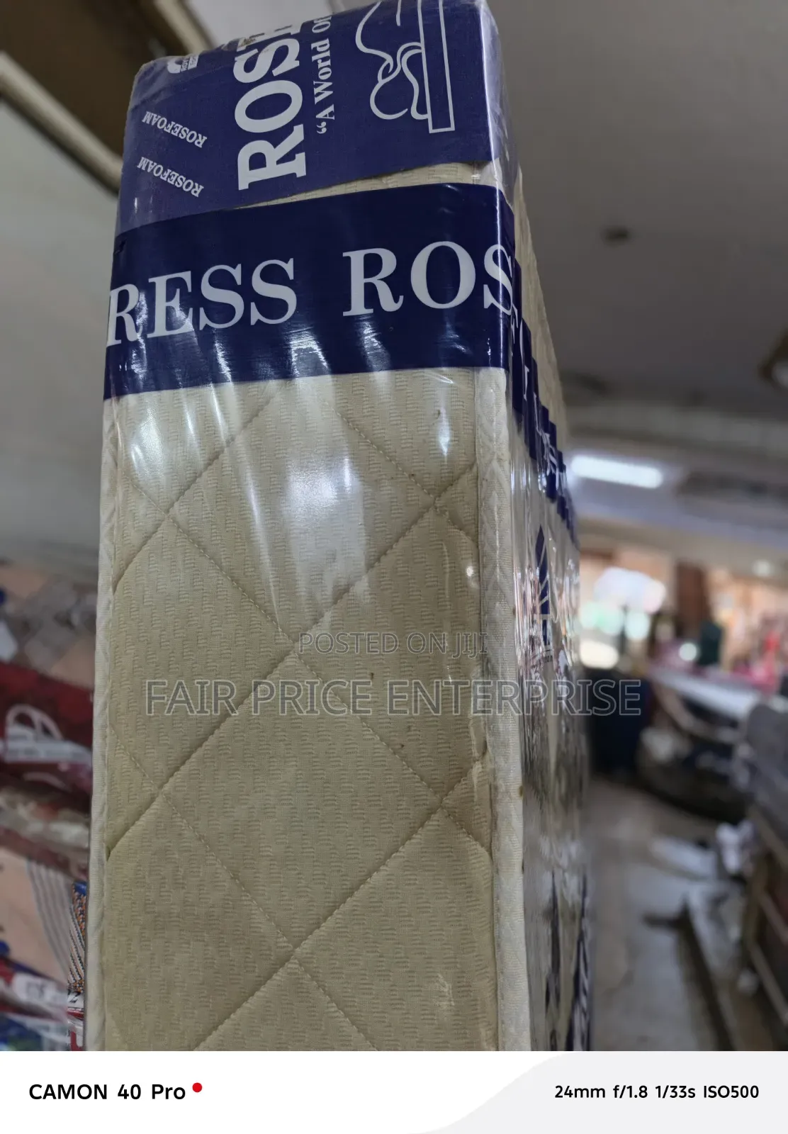 4x6x8 Inches. Rosefoam Mattress / Premium High Density Smart