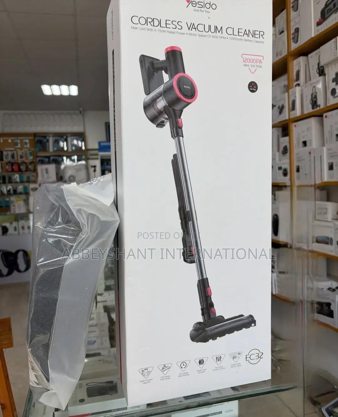 Cordless Vacuum Cleaner Yesido EC32 Cordless Vacuum Cleaner