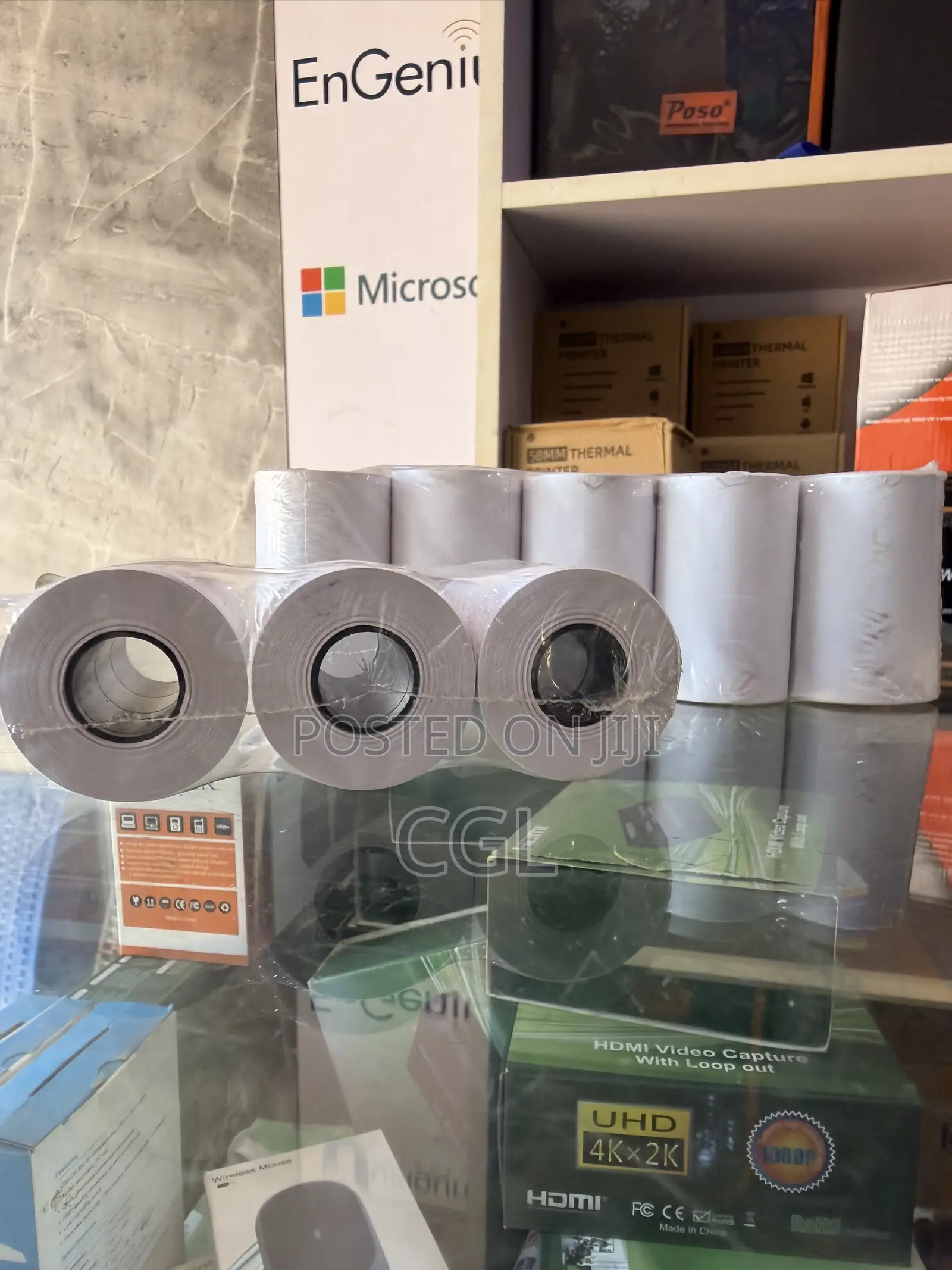 Printer Paper Rolls 56,58mm
