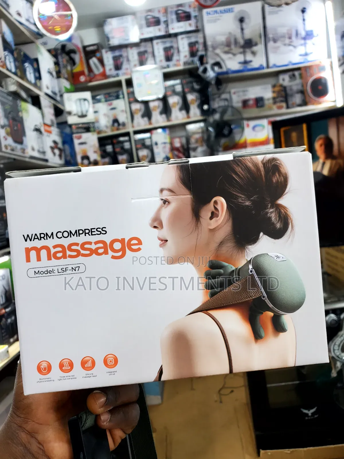 LSF-N7 Shoulder, Neck, and Trapezius Massager