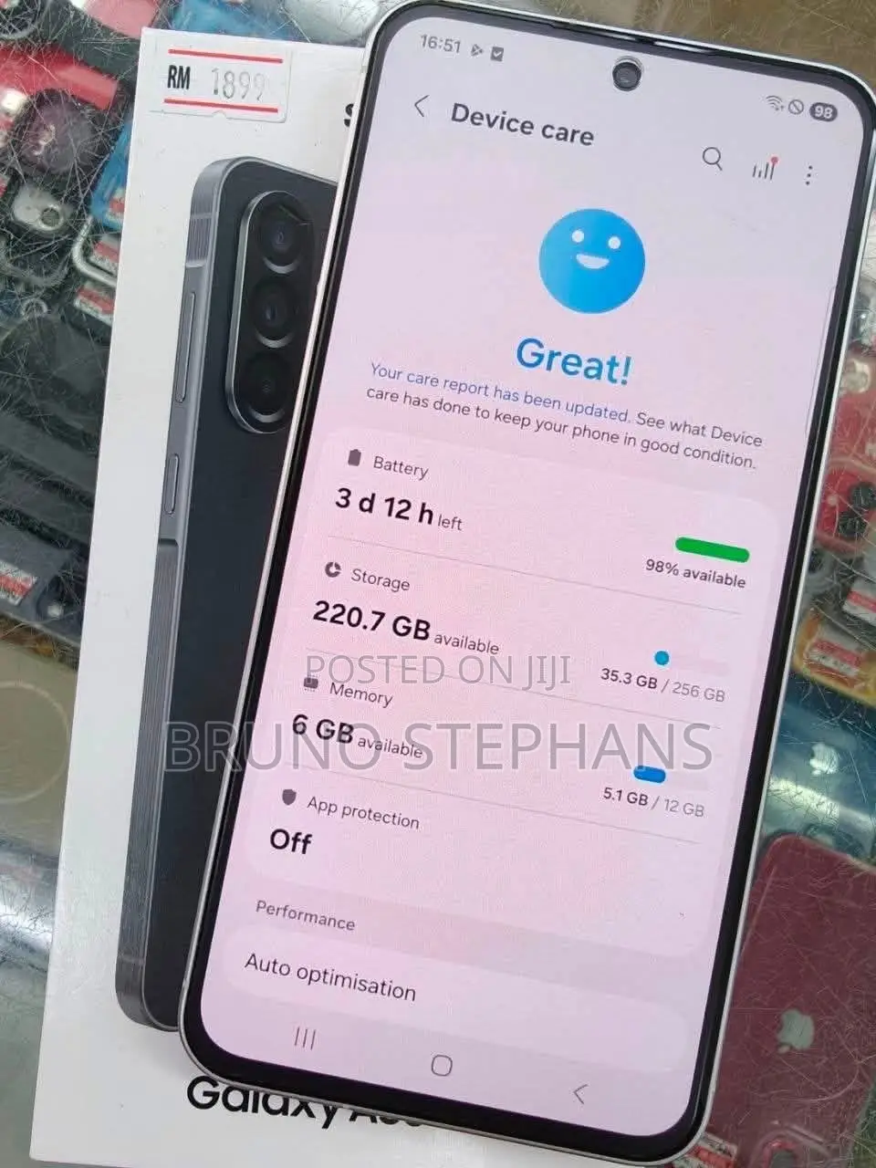 New Samsung Galaxy A56 256 GB White