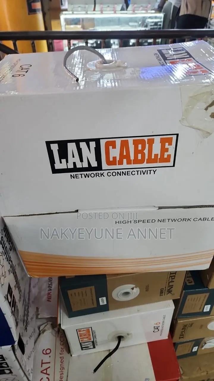 LAN Cable Network Connectivity CAT 6