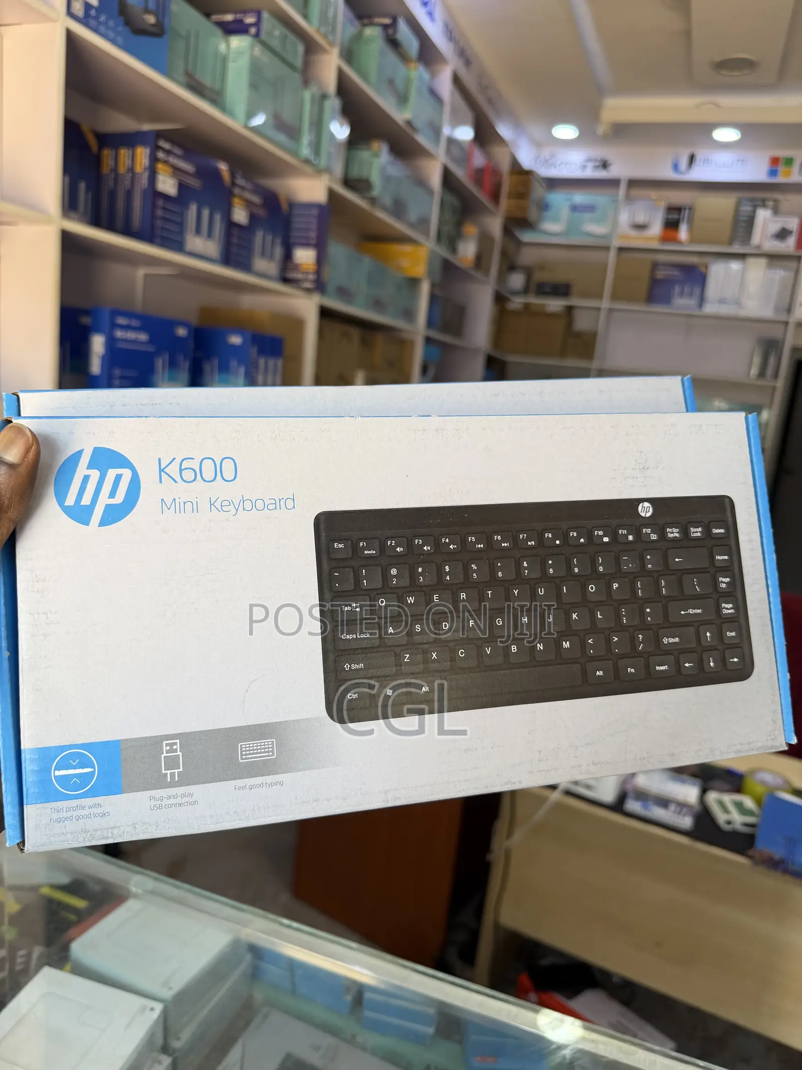 HP Mini USB Wired Keyboard