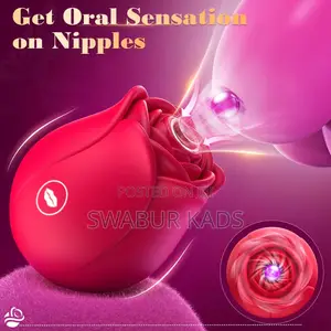 Rose Clitoral Suction Vibrator