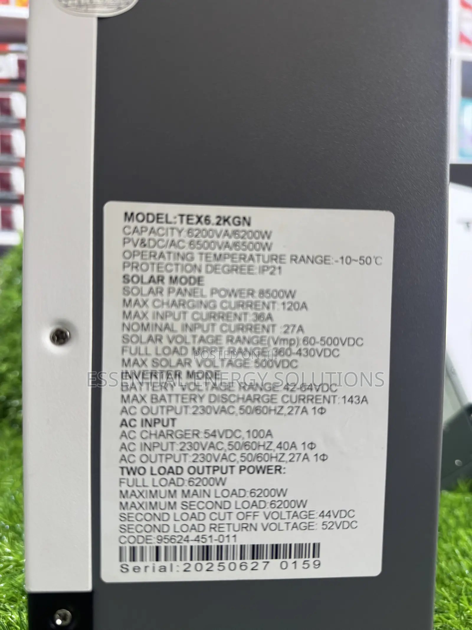 6200w 48v Hybrid Inverter