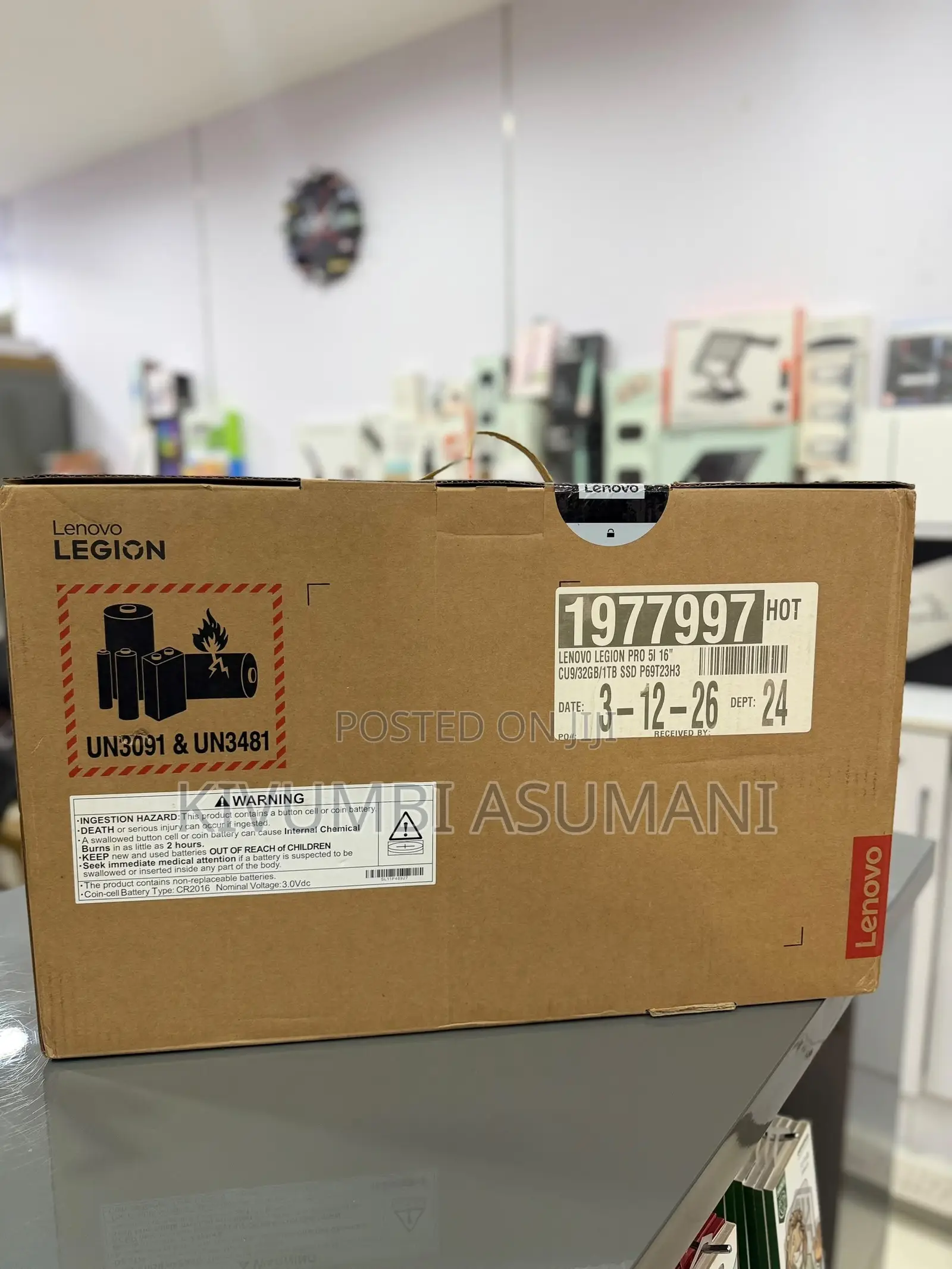 New Laptop Lenovo Legion 5i 32GB Intel Core Ultra 9 SSD 1T