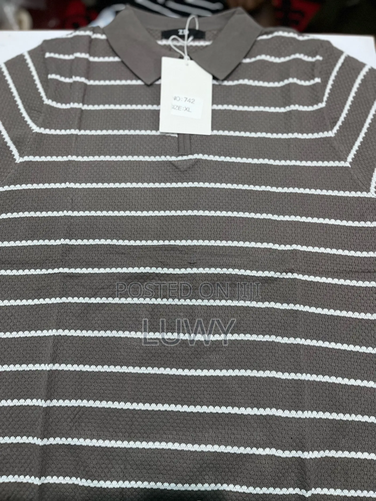 Knitted Stripped Shirts