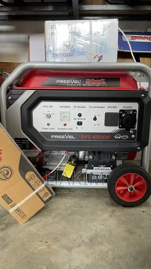 Freevel RFS-6500E 6.5KVA Petrol Generator – Key Start
