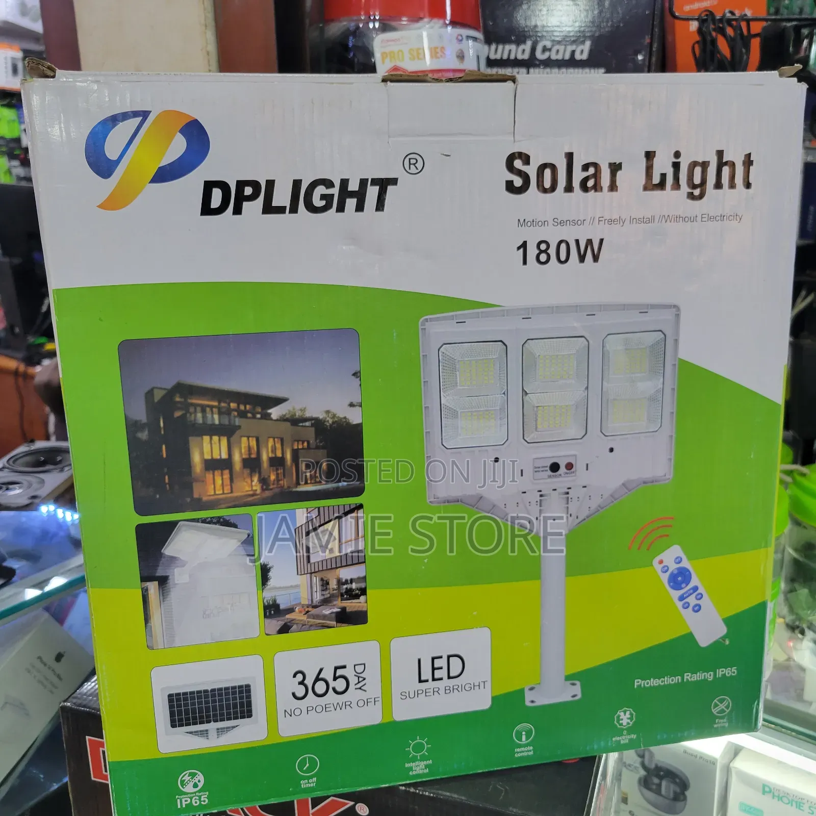 Dplight 180W Solar Flood Light