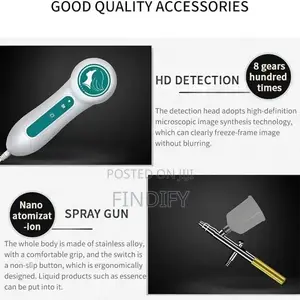 Hair Scalp Care Machine, 5 in 1 Facial Skin Hair Analyzer Machine
