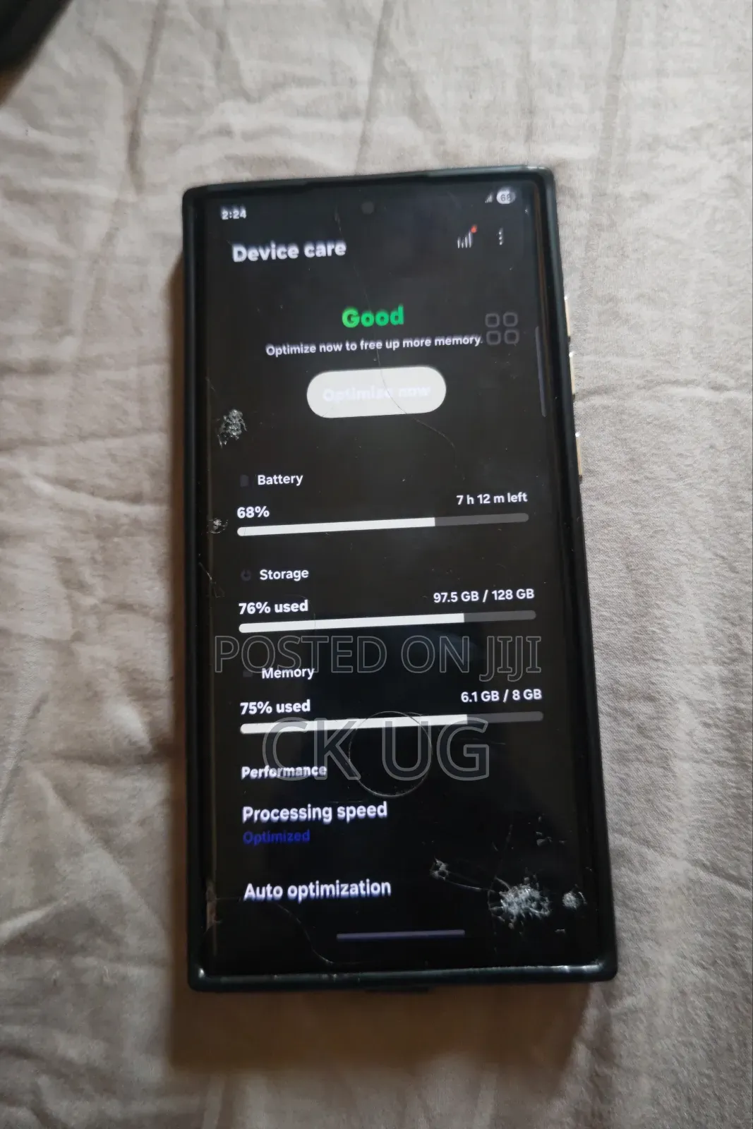 Samsung Galaxy S22 Ultra 128 GB Purple
