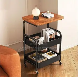 3 Tier Multifunctional Rolling Utilty Cart Trolley