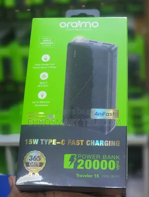 Oraimo Travel 15 20000mah Powerbank