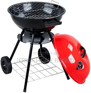 17 Inch Portable Round Charcoal Kettle Barbecue Grill for Charcoal